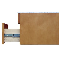 Sagehill-Lincoln Street-Dovetail Ample Storage Drawer with Ball Bearing Slides